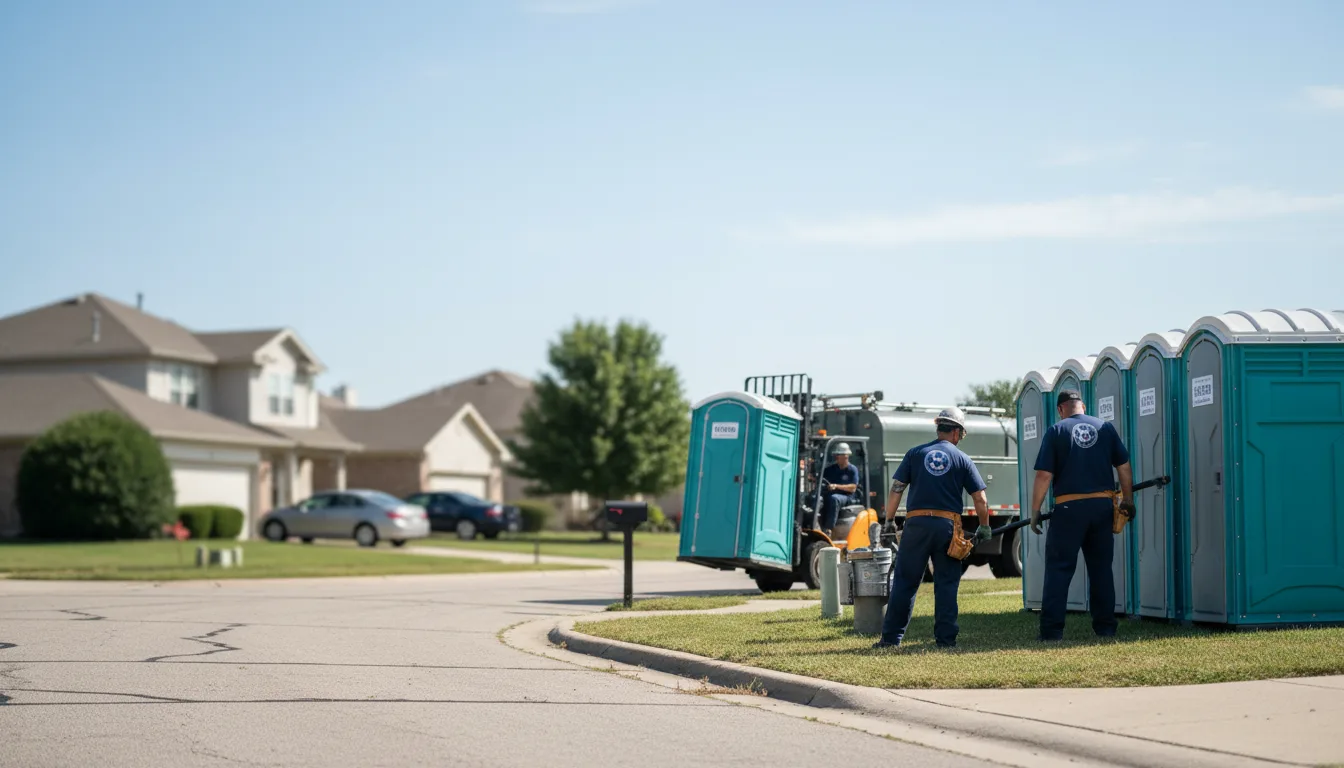 Porta Potty Rental in De Leon, TX near me